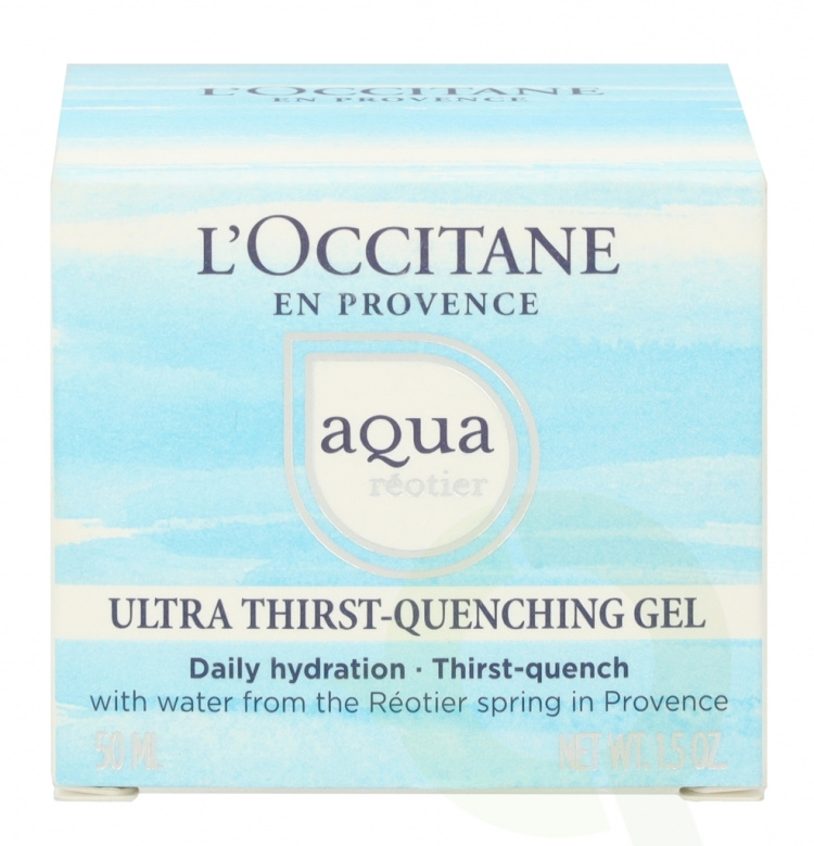 L\'Occitane Aqua Reotier Ultra Thirst-Quenching Gel 50 ml Daily Hydration