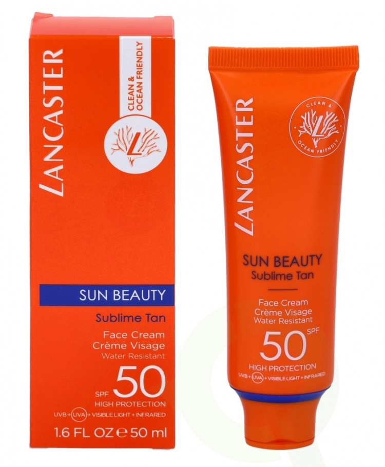 Lancaster Sun Beauty Comfort Touch Face Creamspf50 50 ml