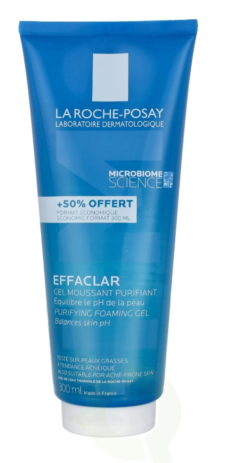 La Roche-Posay LRP Effaclar Purifying Foaming Gel 300 ml For Oily Sensitive Skin