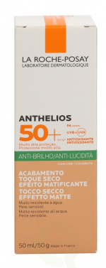 La Roche-Posay LRP Anthelios XL Tinted Dry Touch Gel-Cream SPF50+ 50 ml Anti-Briliance