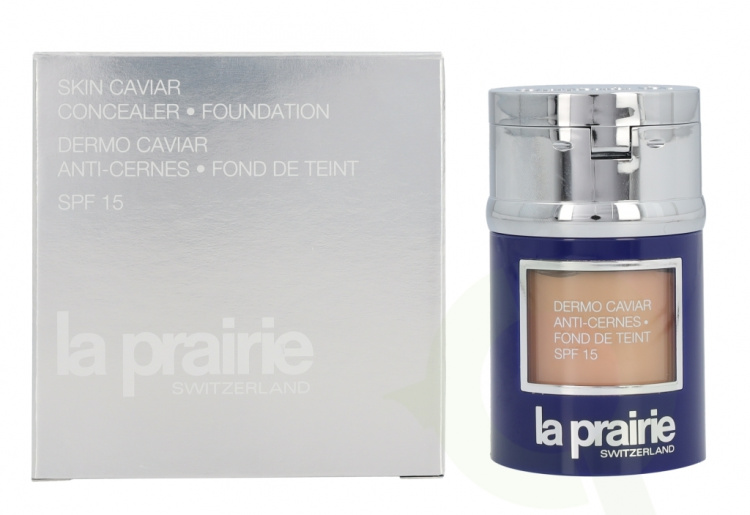 La Prairie Skin Concealer Foundation SPF15 32 ml Golden Beige - Concealer 2gr/Foundation 30ml