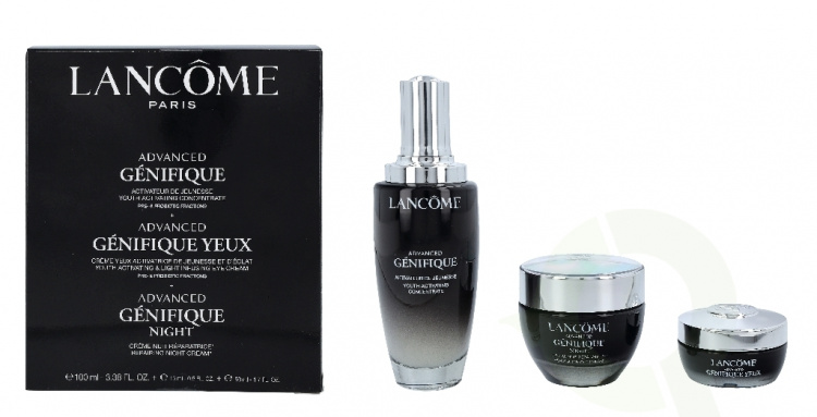 Lancome Genifique Set 165 ml Serum 100ml/Night Cream 50ml/Eye cream 15ml