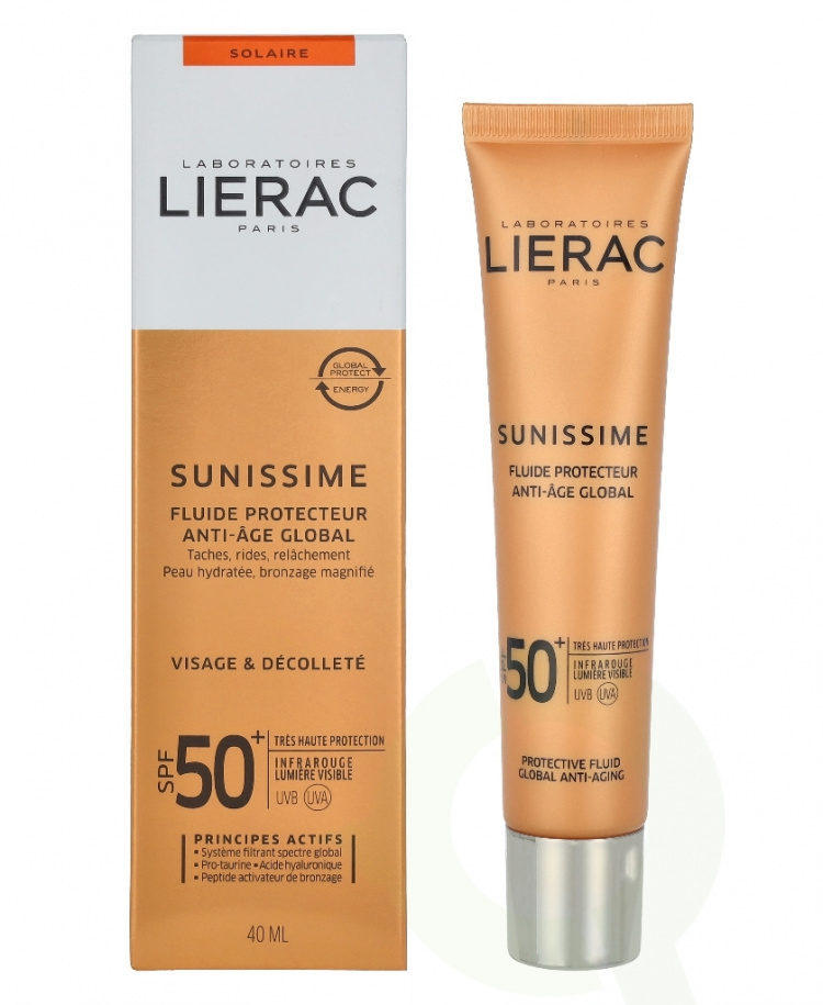 Lierac Paris Lierac Sunissime Anti-Age Global Protective Fluid SPF50+ 40 ml