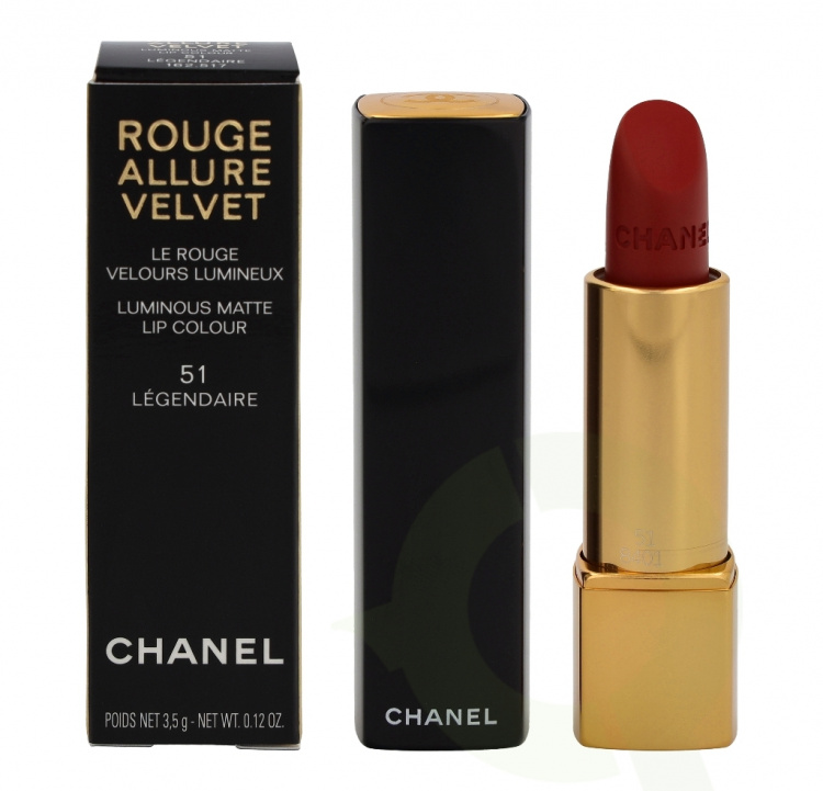 Chanel Rouge Allure Velvet Luminous Matte Lip Colour 3.5 g #51 Legendaire