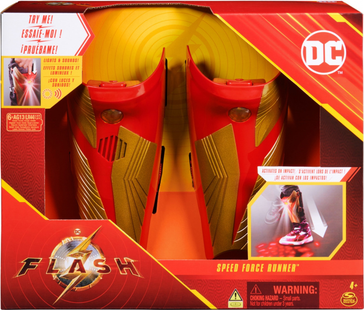 DC The Flash Speed ​​​​Force Runner elektroniska benskydd