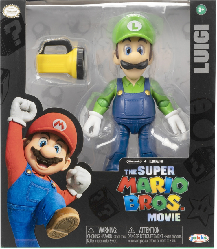 Nintendo Super Mario Bros Film - Luigi Figur