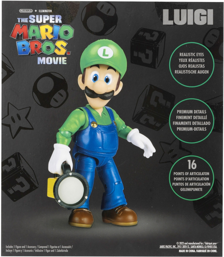Nintendo Super Mario Bros Film - Luigi Figur