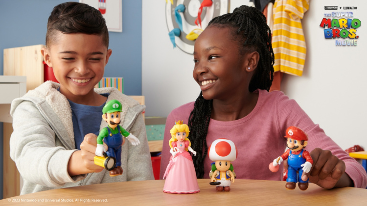 Nintendo Super Mario Bros Film - Luigi Figur