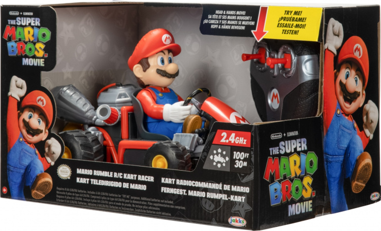 Nintendo Super Mario Bros Movie - Super Mario Rumble RC Vehicle Nintendo Super Mario Bros Movie - Super Mario Rumble RC Vehicle