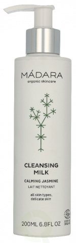 Madara Cleansing Milk 200 ml Calming Jasmine / All Skin Types, Delicate Skin.