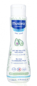 Mustela Bebe No Rinse Cleansing Milk 200 ml