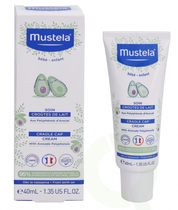 Mustela Bebe Cradle Cap Cream 40 ml
