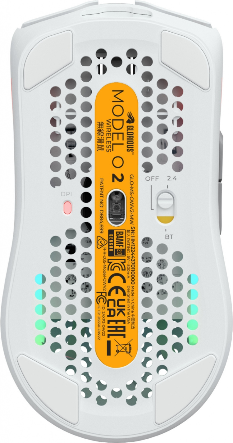 Glorious Model O 2 Trådlös gamingmus, vit