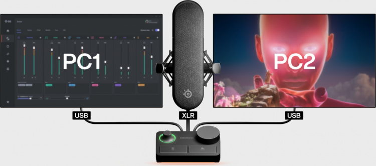 Steelseries Alias Pro - spelmikrofon. Steelseries Alias Pro - spelmikrofon.