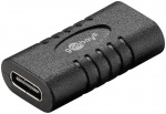 Goobay Adapter USB-C™ till USB-C™, svart USB-C™ uttag > USB-C™ uttag Goobay Adapter USB-C™ till USB-C™, svart USB-C™ uttag > USB-C™ uttag