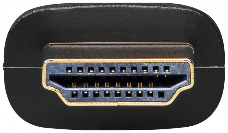 Goobay HDMI™/DVI-D-adapter, Guldpläterad HDMI™-kontakt (typ A) > DVI-D-uttag Dual-Link (24+1 poler)