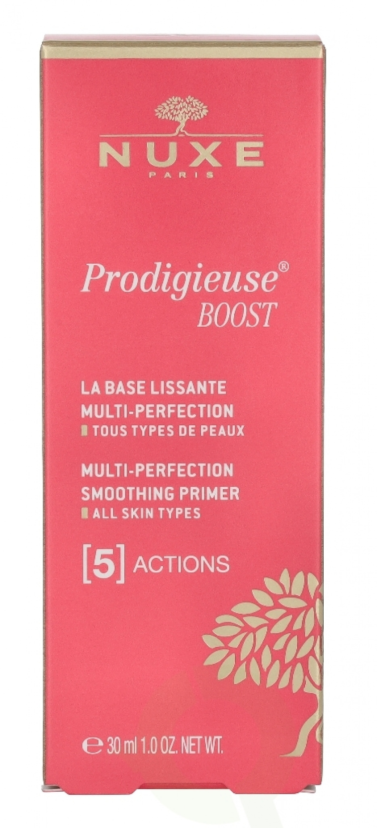 Nuxe Creme Prodigieuse Boost 30 ml 5-In-1 Multi-Perfection Smoothing Primer - All Skin Types