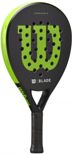 Wilson Blade Junior V2 -padelracket, grön/svart