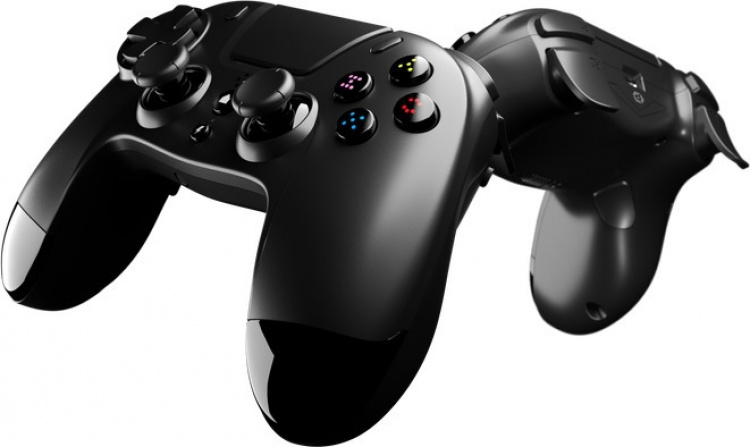Gioteck VX-4 Premium trådlös handkontroll, svart, PS4