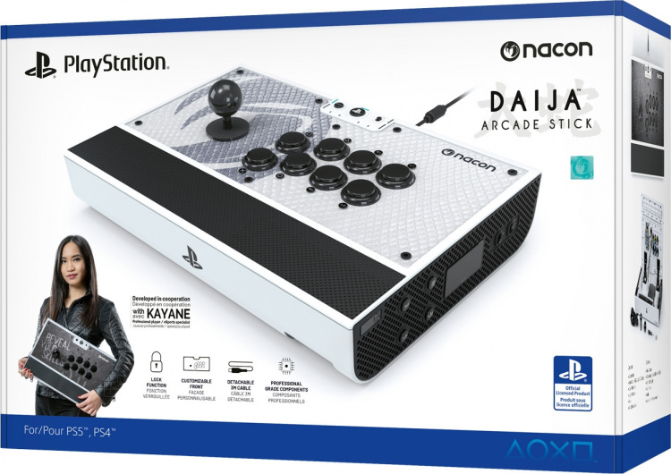Nacon Daija Arcade Stick - Game controller for PS4 / PS5 Nacon Daija Arcade Stick - Game controller for PS4 / PS5