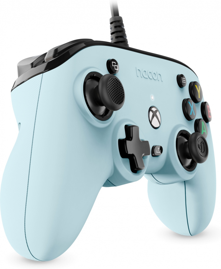 Nacon Pro Compact trådbunden spelkontroll, ljusblå, Xbox / PC Nacon Pro Compact trådbunden spelkontroll, ljusblå, Xbox / PC