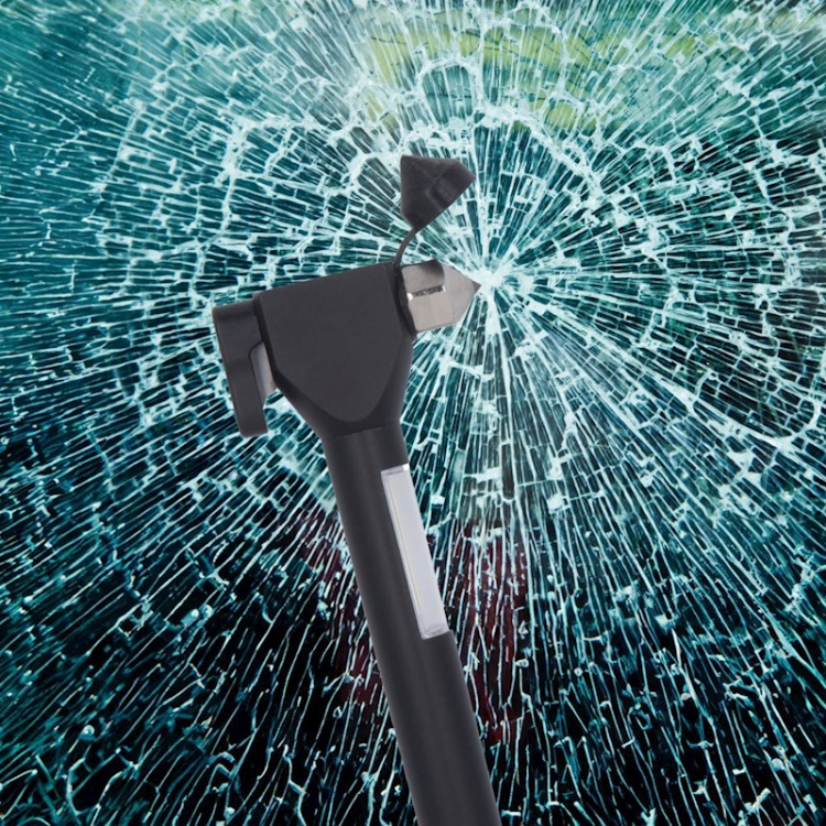 Forever Light EMERGENCY - Emergency Hammer with Built-in LED Light, Seatbelt Cutter and Magnet Forever Light EMERGENCY - Emergency Hammer with Built-in LED Light, Seatbelt Cutter and Magnet