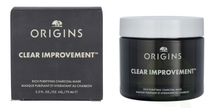 Origins Clear Improvement Purifying Charcoal Mask 75 ml Soft