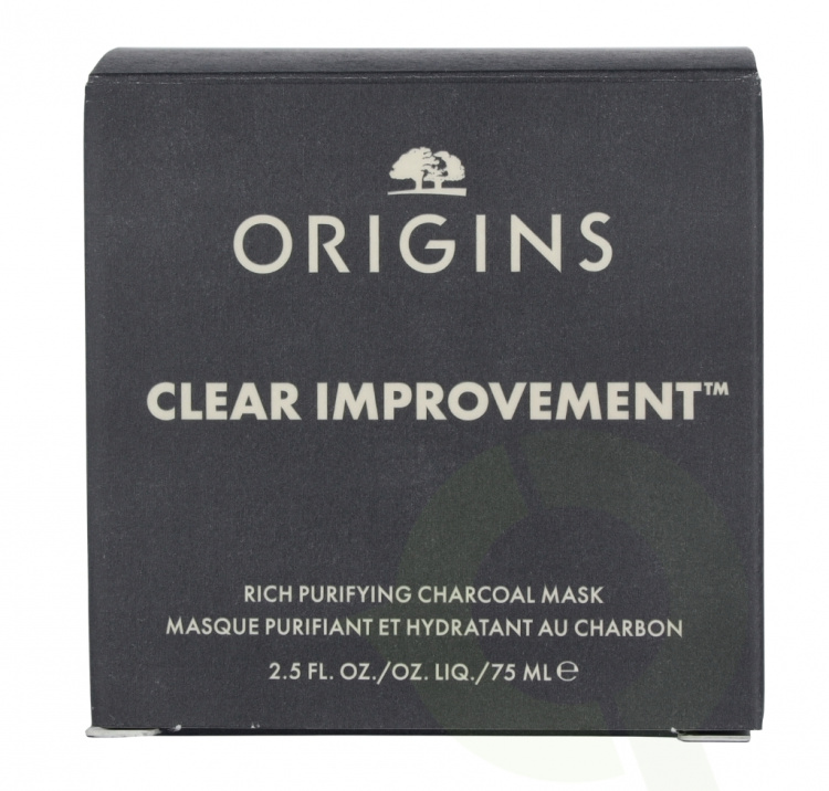 Origins Clear Improvement Purifying Charcoal Mask 75 ml Soft