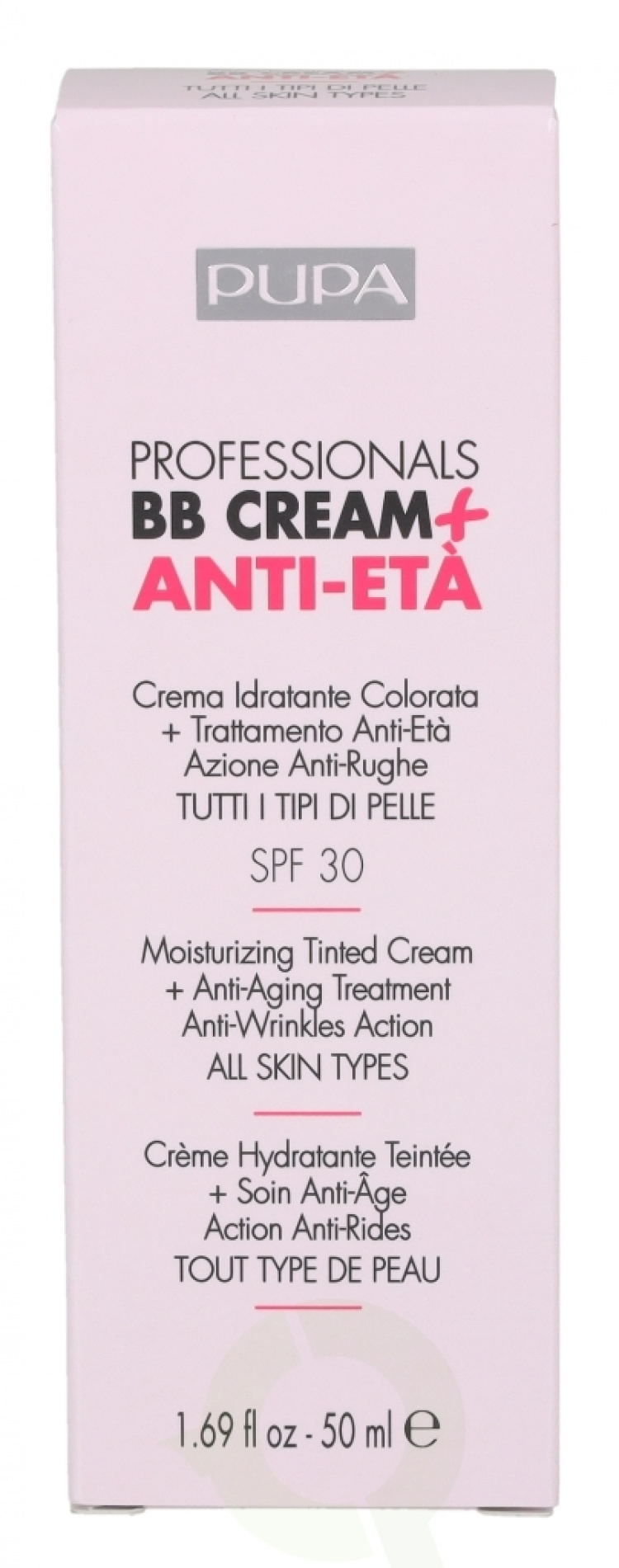 Pupa Milano Pupa Pupa Professionals BB Cream + Anti-Eta SPF30 50 ml #002 Sand