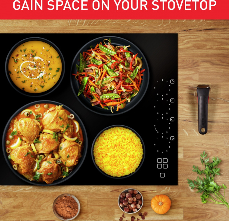 Tefal Ingenio Eco Resist -stekpanneset, 3-delar Tefal Ingenio Eco Resist -stekpanneset, 3-delar