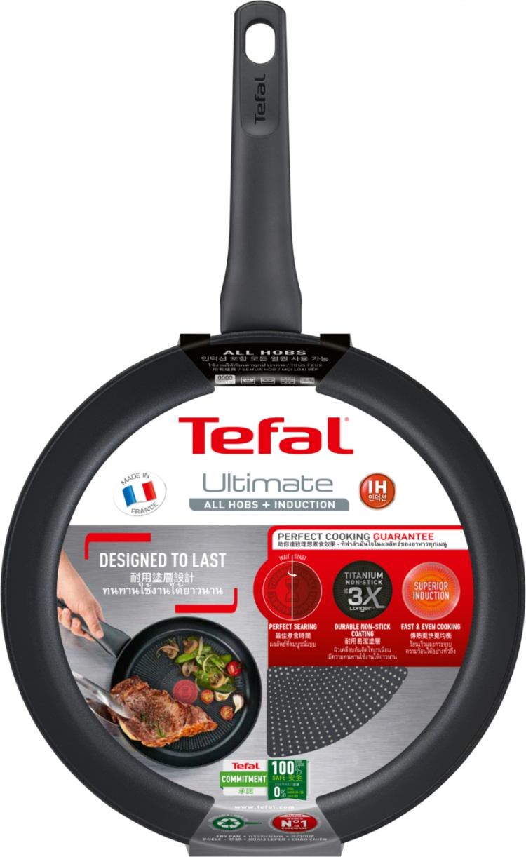Tefal Ultimate -stekpanna 28 cm, svart Tefal Ultimate -stekpanna 28 cm, svart