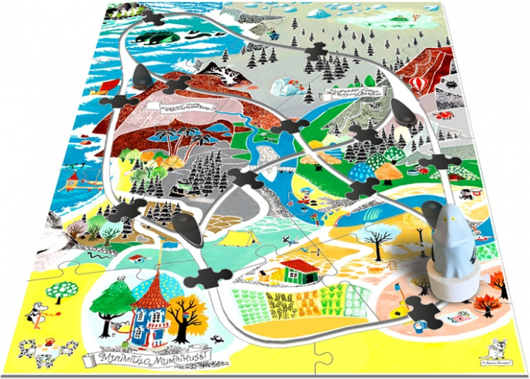 Mumin- pusselspel