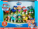 Paw Patrol figurpaket, 10 figurer