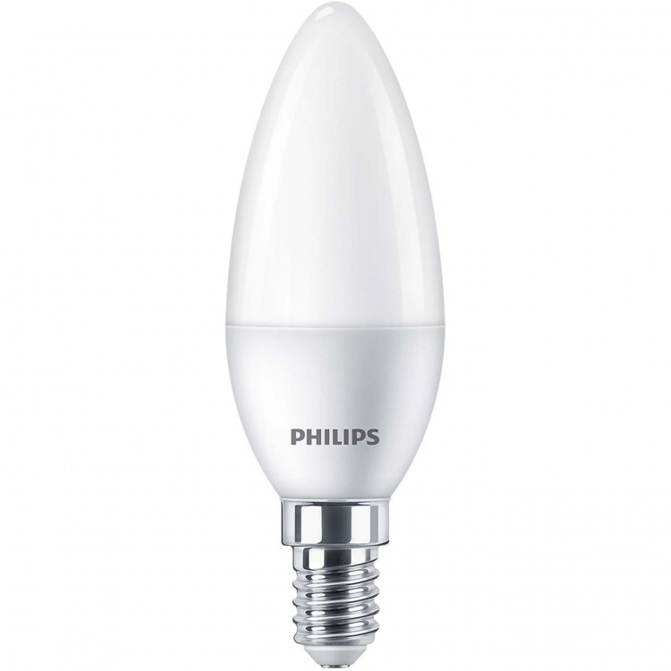 Philips 3-pack LED E14 Kron 5W (40W) Frost 470lm Philips 3-pack LED E14 Kron 5W (40W) Frost 470lm