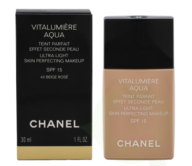 Chanel Vitalumiere Aqua Ultra-Light Makeup SPF15 30 ml #42 Beige Rose