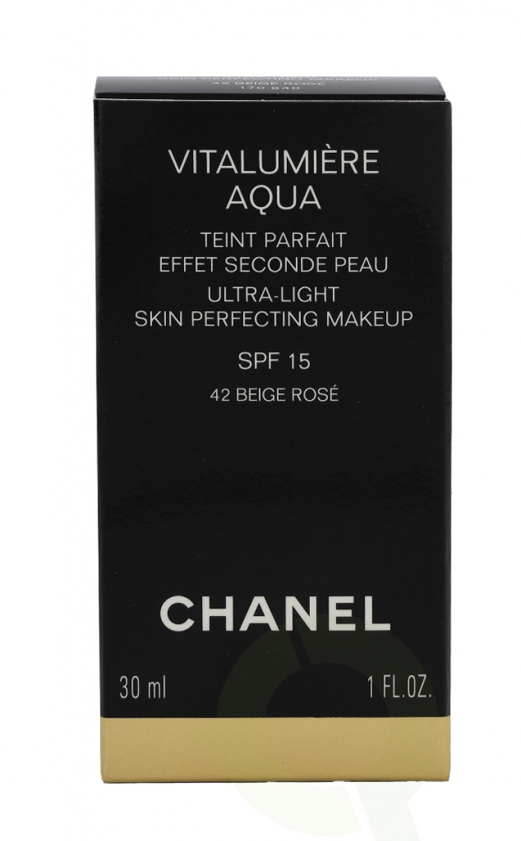 Chanel Vitalumiere Aqua Ultra-Light Makeup SPF15 30 ml #42 Beige Rose