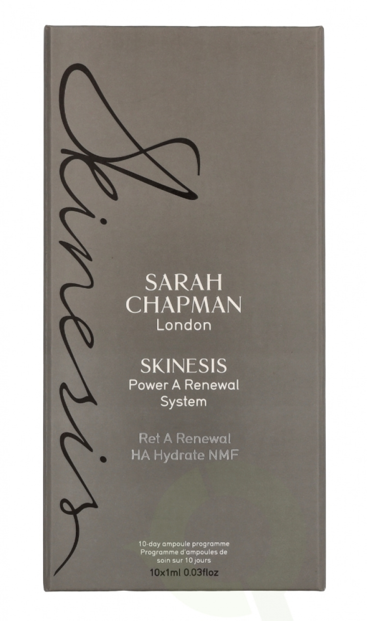 Sarah Chapman Skinesis Power A Renewal System Ampoules Set 10 ml 10x1ml