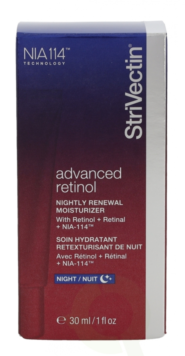 StriVectin Advanced Retinol Nightly Renewal Moisturizer 30 ml With Retinol/Retinal/NIA-114
