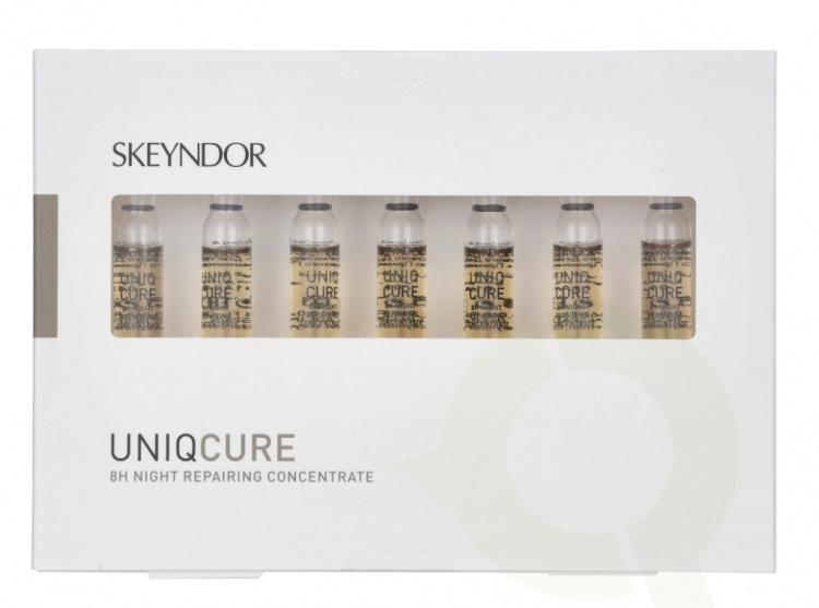 Skeyndor Uniqcure 8h Night Repairing Concentrate Set 14 ml 7x 2ml