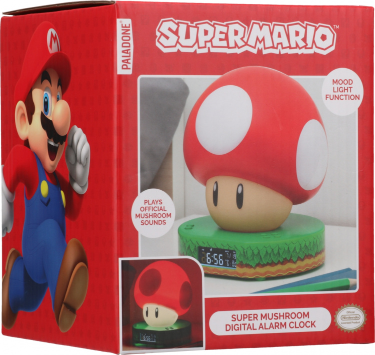 Paladone svamp väckarklocka