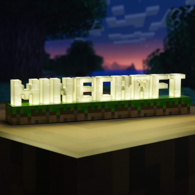 Paladone Minecraft Logo Light Paladone Minecraft Logo Light