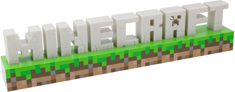 Paladone Minecraft Logo Light Paladone Minecraft Logo Light
