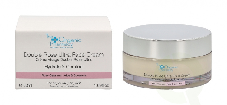 The Organic Pharmacy Double Rose Ultra Face Cream 50 ml For Very Dry Skin