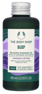 The Body Shop Sleep Relaxing Massage Oil 100 ml Lavender & Vetiver