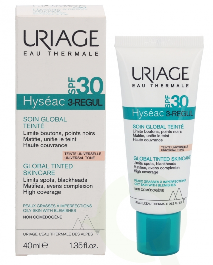 Uriage Hyseac 3-Regul Global Tinted Skin-Care SPF30 40 ml
