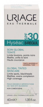 Uriage Hyseac 3-Regul Global Tinted Skin-Care SPF30 40 ml