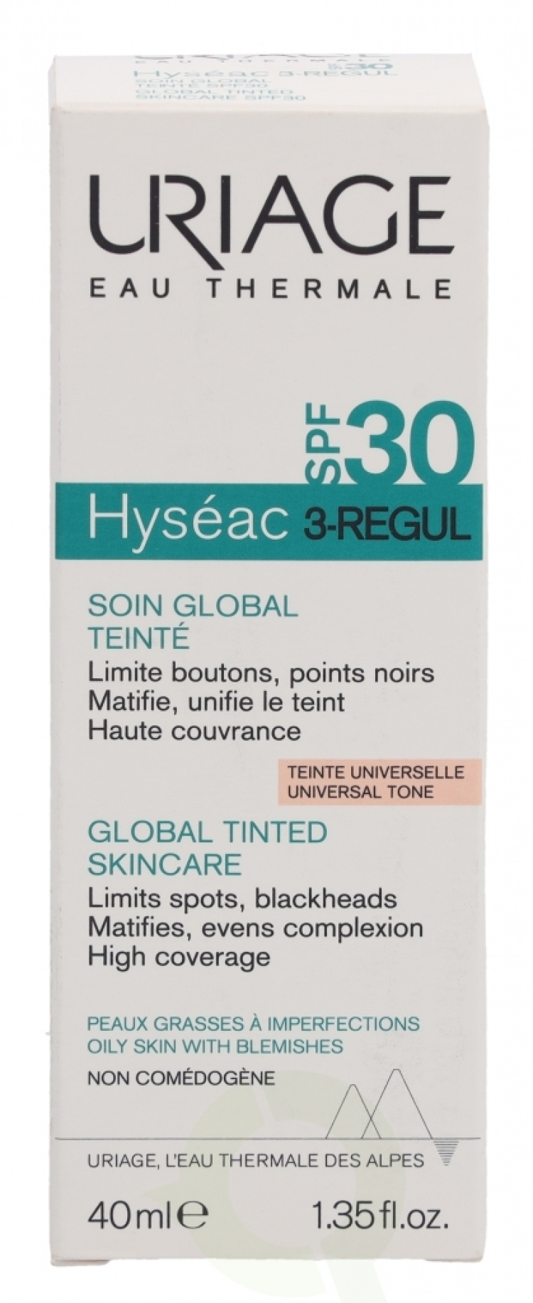 Uriage Hyseac 3-Regul Global Tinted Skin-Care SPF30 40 ml