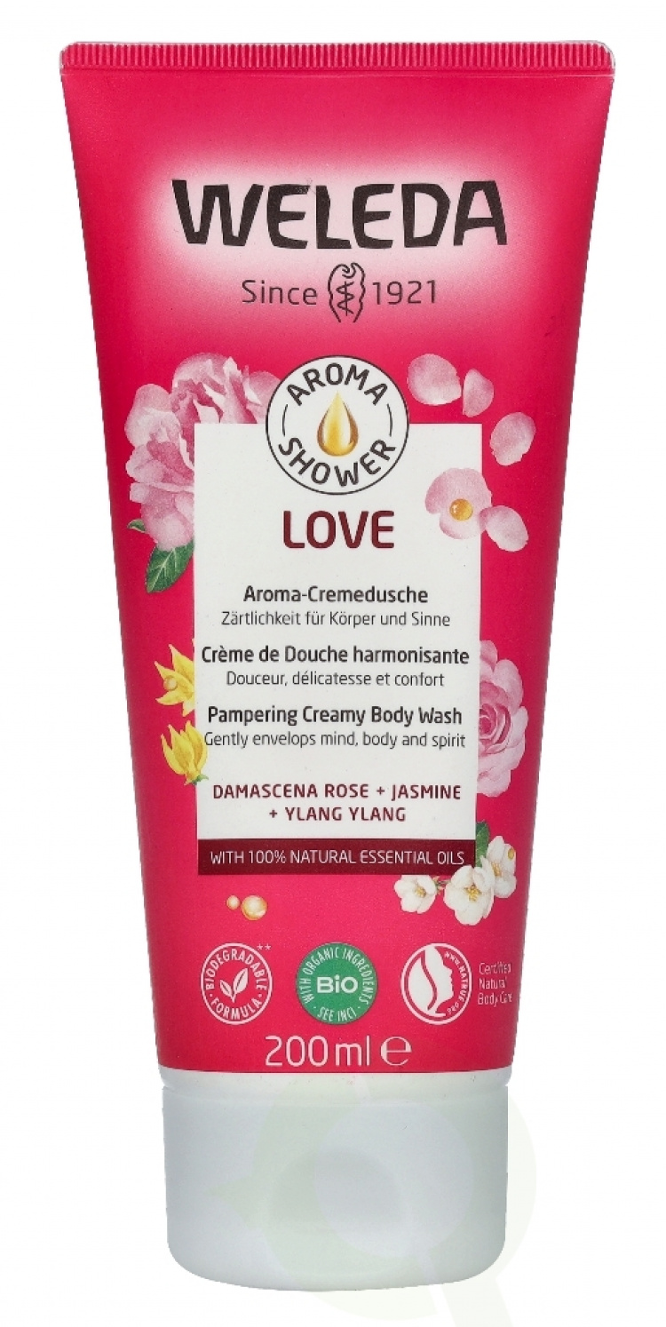 Weleda Love Aroma Shower 200 ml Pampering Creamy Body Wash