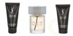 Yves Saint Laurent YSL L\'Homme Giftset 200 ml Edt Spray 100ml/Shower Gel 50ml/After Shave Balm 50ml