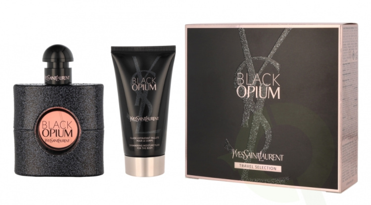 Yves Saint Laurent YSL Black Opium Giftset 100 ml EDP 50 ml/Body Lotion 50 ml/Travel Selection